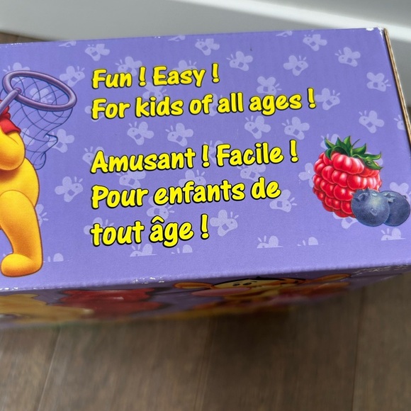 Vintage RARE Disney Winnie the Pooh fruit stick kit NEW - Picture 4 of 9